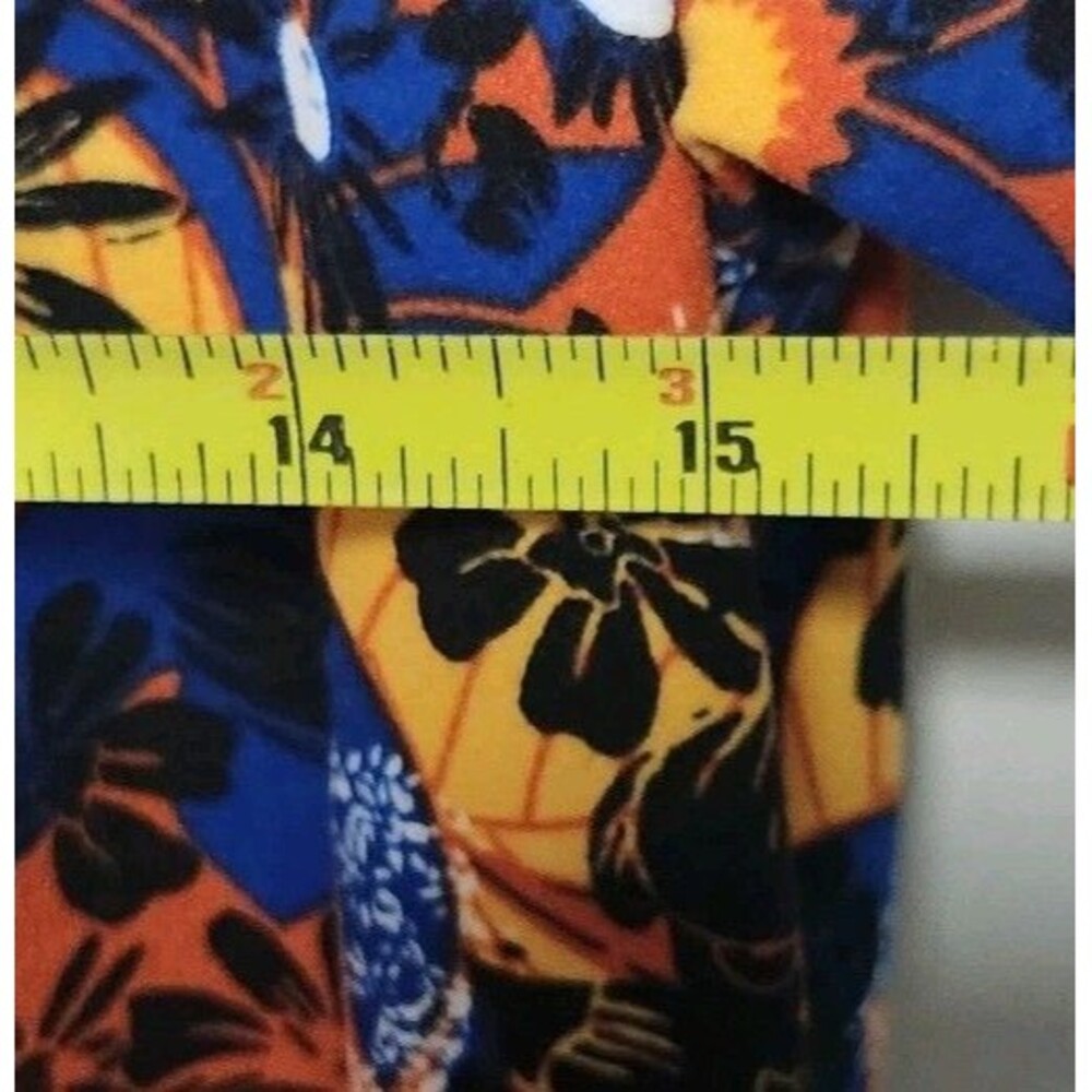 LuLaRoe Carly Multi Color Paisley Dress Size Medium - Picture 6 of 7